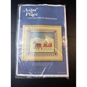 Astor Place Counted Cross Stitch Kit 1984 Over the River 10 3/8 x 12" HS18
